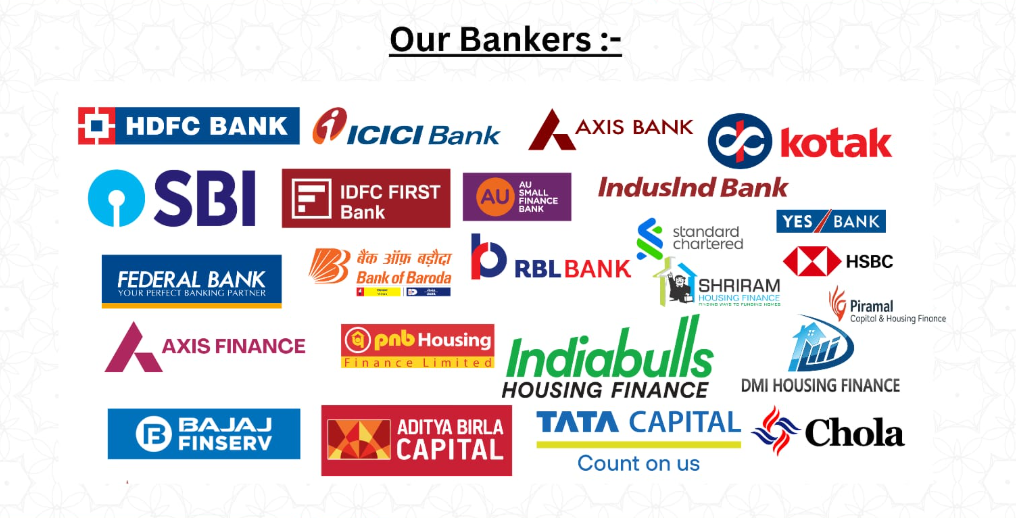 Logos of banking partners